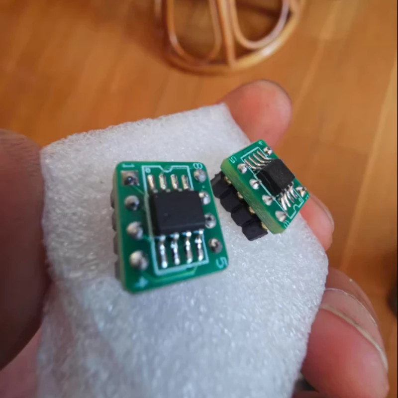 OPA627X2 Dual Operational Amplifier Finished Product (Germany WBT-0820 Silver Tin Solder) OPA627