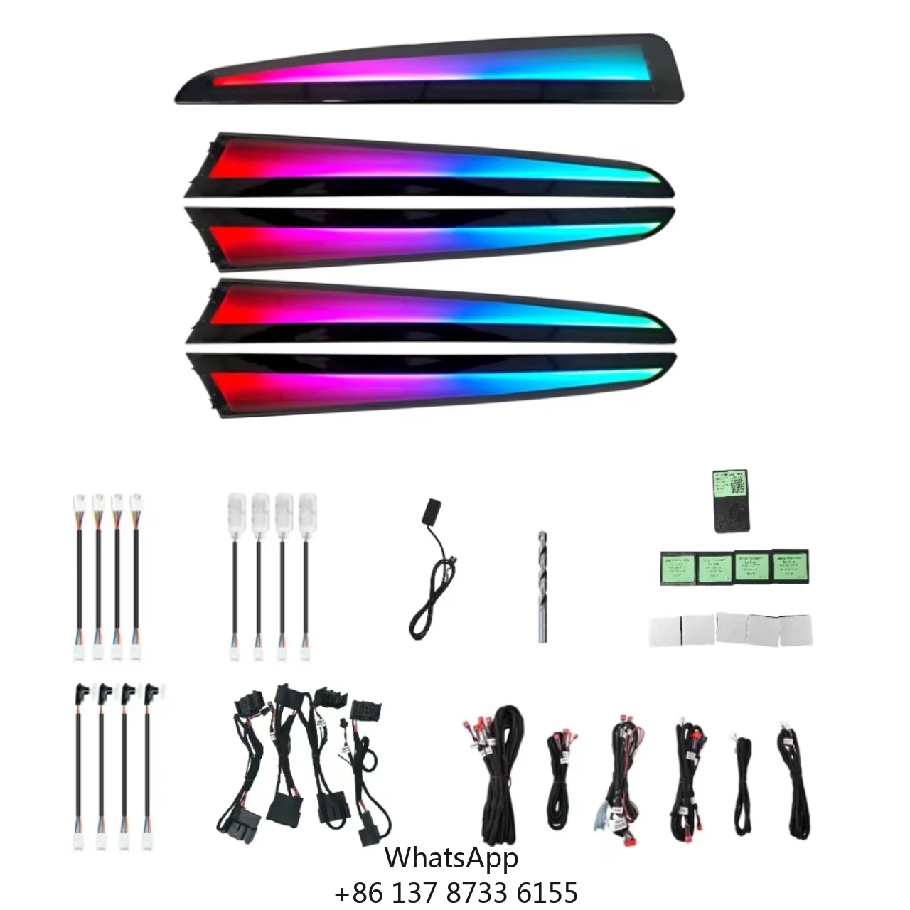 

Hot Selling Decorate Ambience Light Atmosphere Lamp For Audi Q5 A4 2010-2018 Ambient Dynamic Lighting Car Interior Accessories