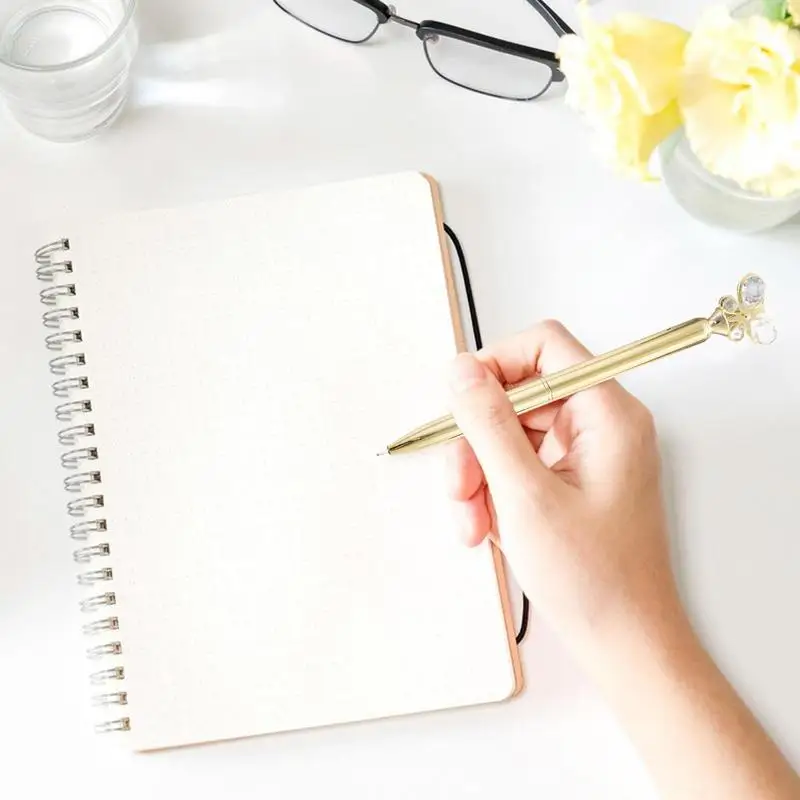 Ball Point Pens Black Ink Ball Point Pen Writing Pens 1.0mm Smooth Writing Medium Point Pens Retractable Pen Butterfly Shape