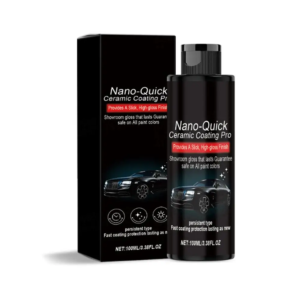 Nano-Beschichtungsmittel, schnelle Beschichtungsreparatur, hydrophobe, staubdichte Glasbeschichtung für Autolackschutz, langanhaltender Glanz, 100 ml – Detail 16