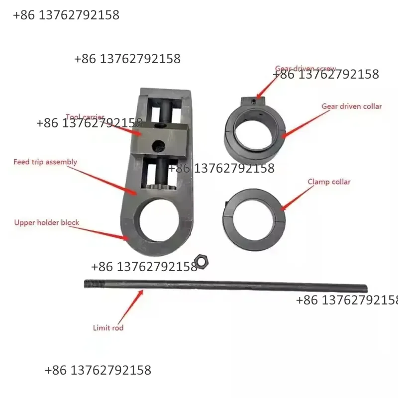 【2026】 Portable Flange Facing Tool 35mm,40mm,45mm,50mm Flange Facing Head for Line Boring Machine