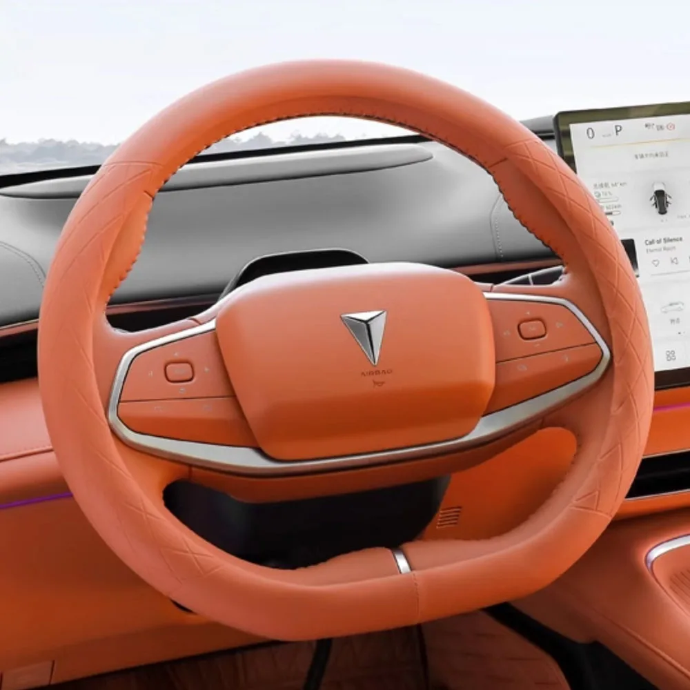 

Для Changan Deepal S07 S7 L07 SL03 G318 чехол на руль, аксессуары для модификации автомобиля, четырехсезонный универсальный чехол на ручку