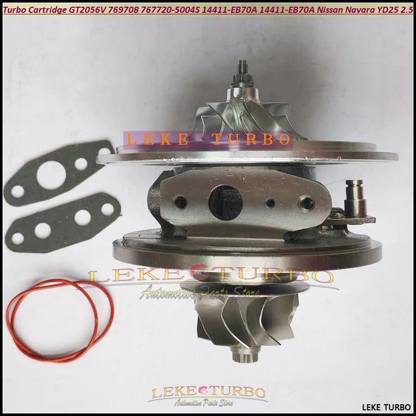 Turbo Cartridge CHRA Core GT2056V 767720 767720-0004 14411-EB70C 14411-EB70A For NISSAN Navara D40 Pathfinder R51 YD25 YD25DDTi