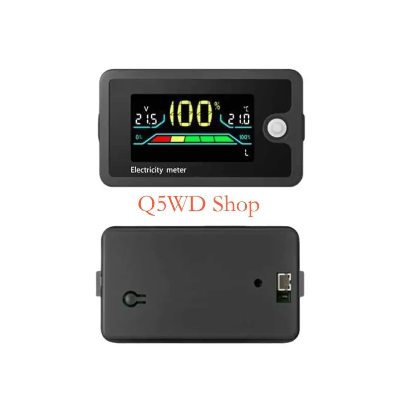 Q5WD DC8-100V LCD Digital Power Meter Battery Capacity Voltmeter