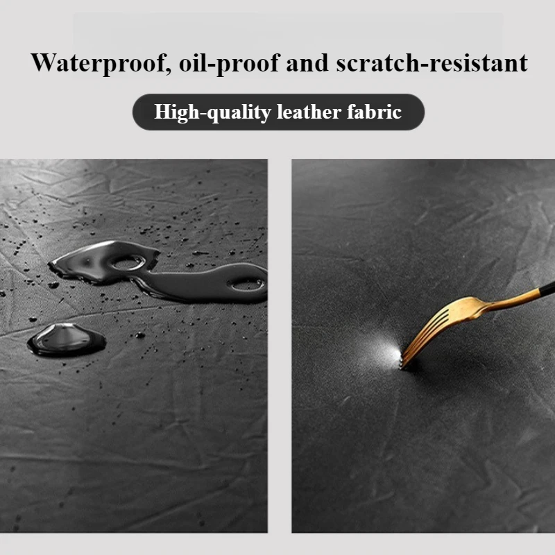 Waterproof Elastic Round Table Cover 60-140cm Stretchable Easy Clean Oil-Proof Fitted Tablecloth for Wedding Home Hotel Dining