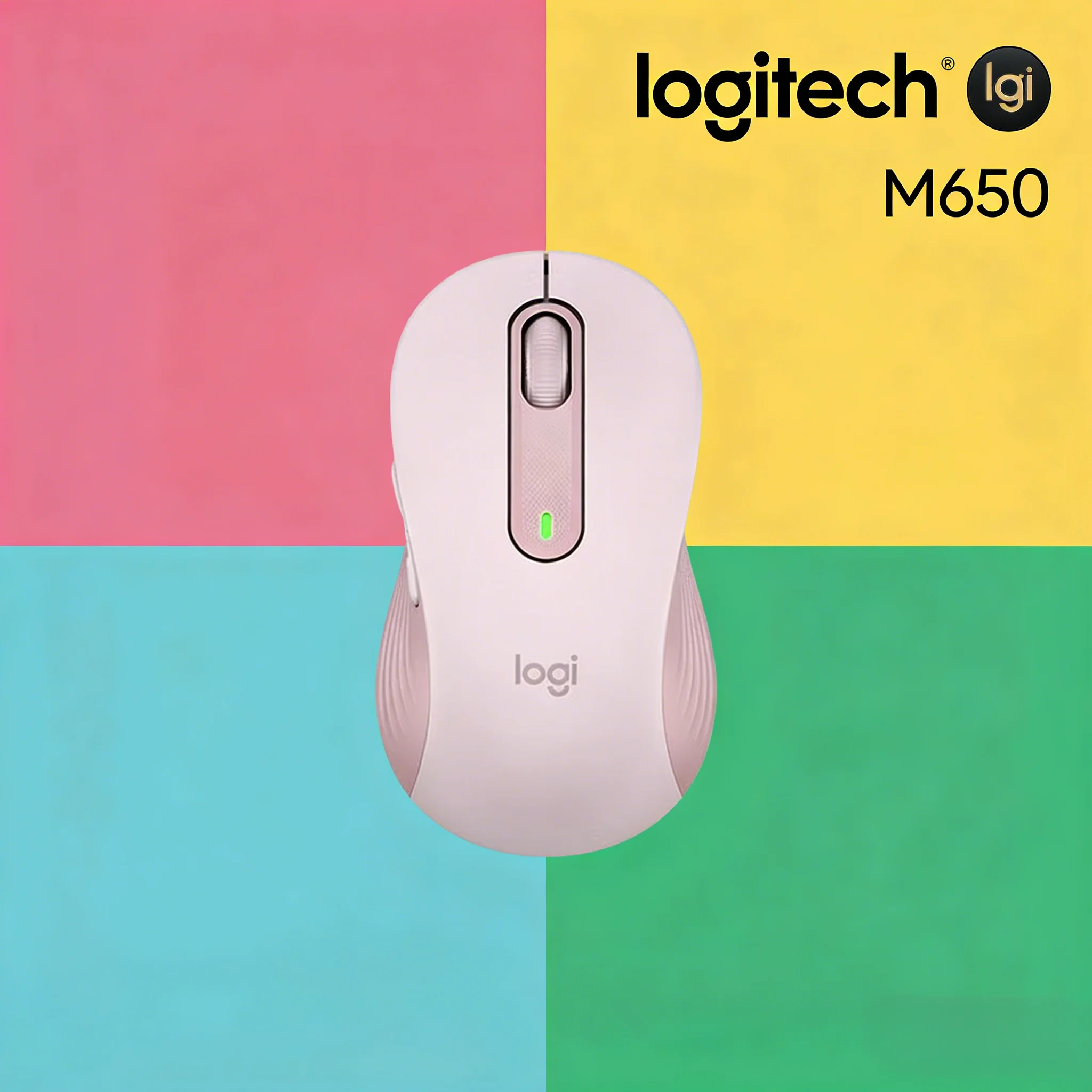 

Logitech M650 /M650L Silent Wireless Mouse Ergonomic Arc Medium-Small Hand Office Essential