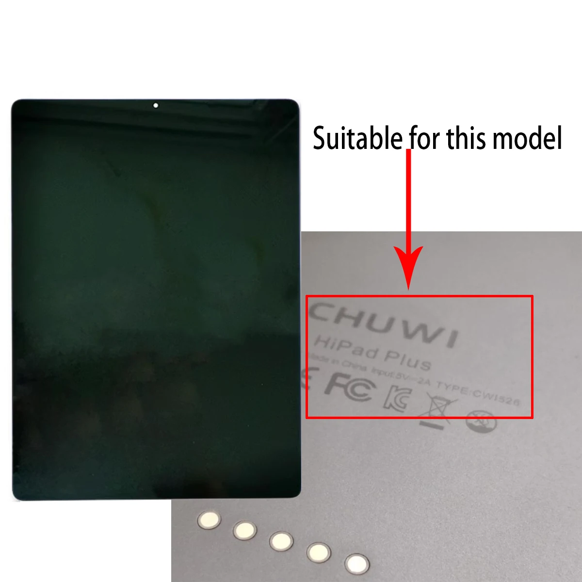 11inch Display LCD For Chuwi HiPad Plus CWI526 Touch Screen Digitizer With Lcd Display Assembly Replacement repair