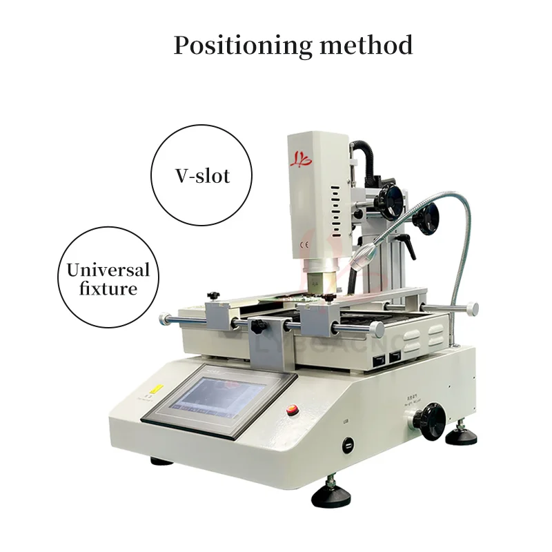 

Touch Screen Hot Air Rework Station LY-R5820 Economic 3 Temperature Zones for Game Console Notebook Computer Motherboard Repair