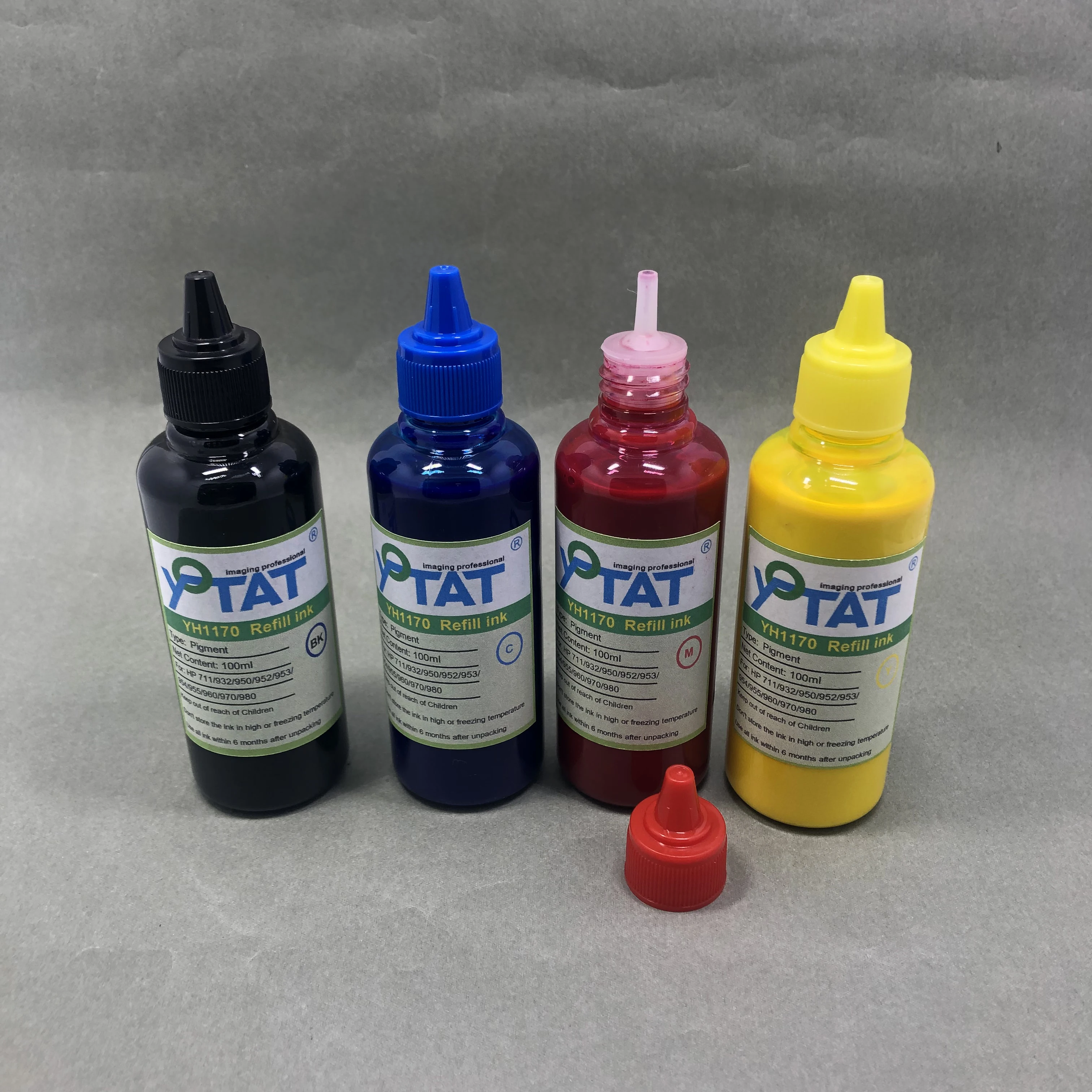 400ml High Quality Pigment ink Specially for HP 950 951 952 953 954 955 ink cartridge CISS Ink Systtem for HP Officejet Pro 7740