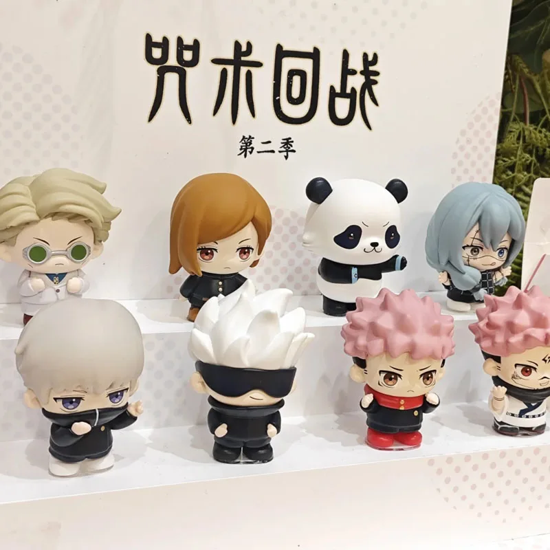 

Аниме Man Chao Jujutsu Kaisen Season 2, ежедневная серия, слепая коробка, модная игрушка Gojo Satoru Geto Suguru, кукла, украшение для рабочего стола, подарки