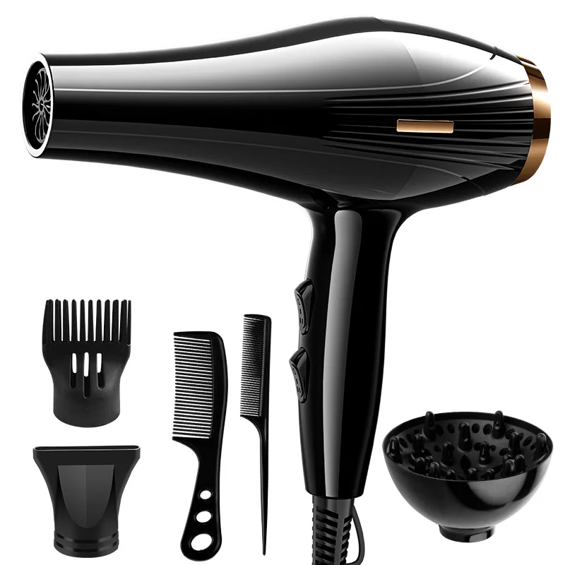 Buy 1 Get 6 High-Speed Hair Dryers, High-Power, Fast Drying, Silent, Cold And Hot Constant Temperature Household Hair Dryers