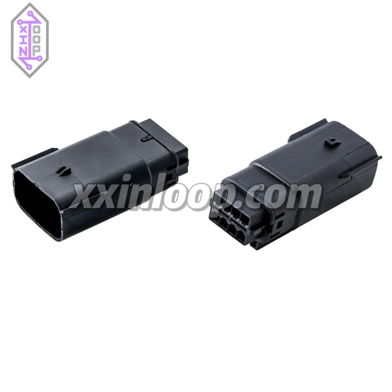 33482-0801 8-Position ثنائي الصف تجعيد التوصيل الإسكان 8-Pin 3.5 مللي متر الملعب MX150 سلسلة كابل جبل موصل الجسم للسيارات #2