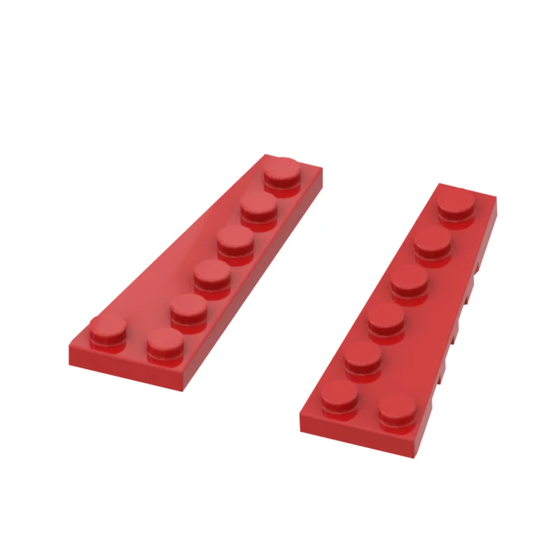 Wedge Plate 6 X 2  Compatible with 78444  78443   Liftarm Model Modified Building Blocks Technical Part  MOC