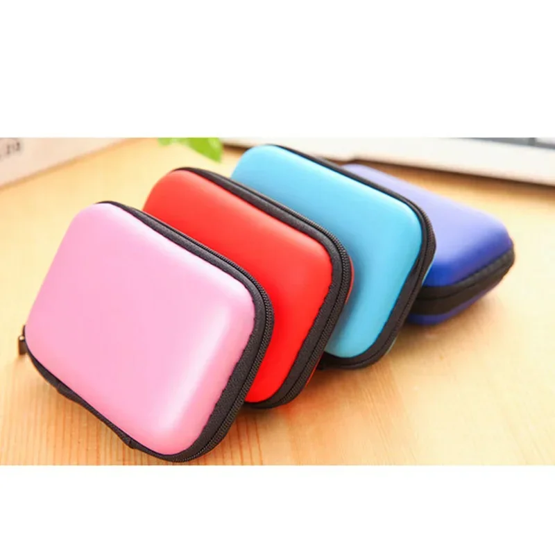 Home Portable Zip Lock Organizer Case Storage Box Rectangle Storage Bag Mobile Phone Data Cable Charger Fingertips Package Bag