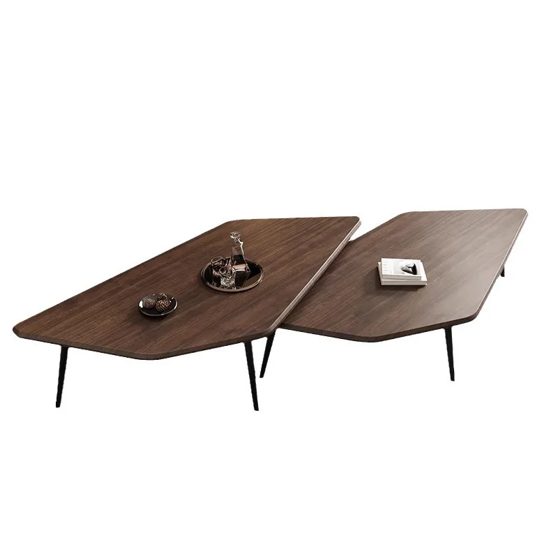 

Customized Cross-border Wholesale Coffee Table Modern Simple Small Tea Table Fashion Creative Small Table Small Apartment Irregu