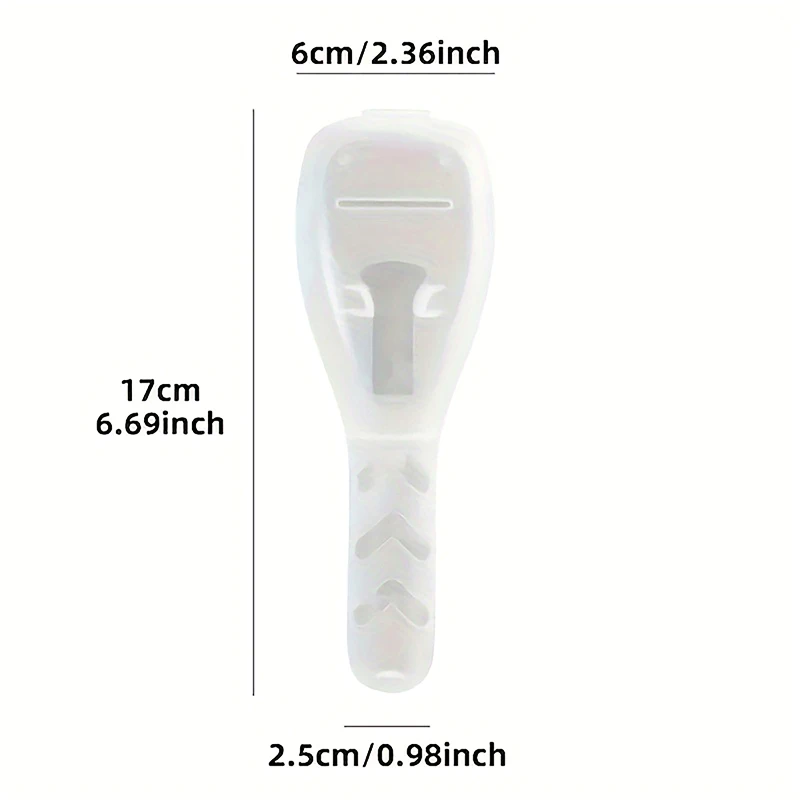 Maquinilla de afeitar portátil para hombre, organizador de viaje, transparente, impermeable, a prueba de polvo, caja de almacenamiento de plástico, 1 piezas