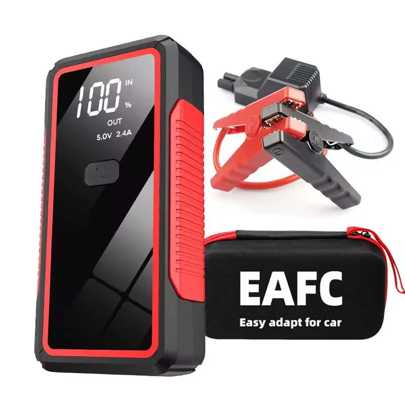 EADavid-Démarreur de batterie de voiture d'urgence pour diabétique, chargeur portable, dispositif de démarrage, 2000A, 6,0 L, 4,0 L