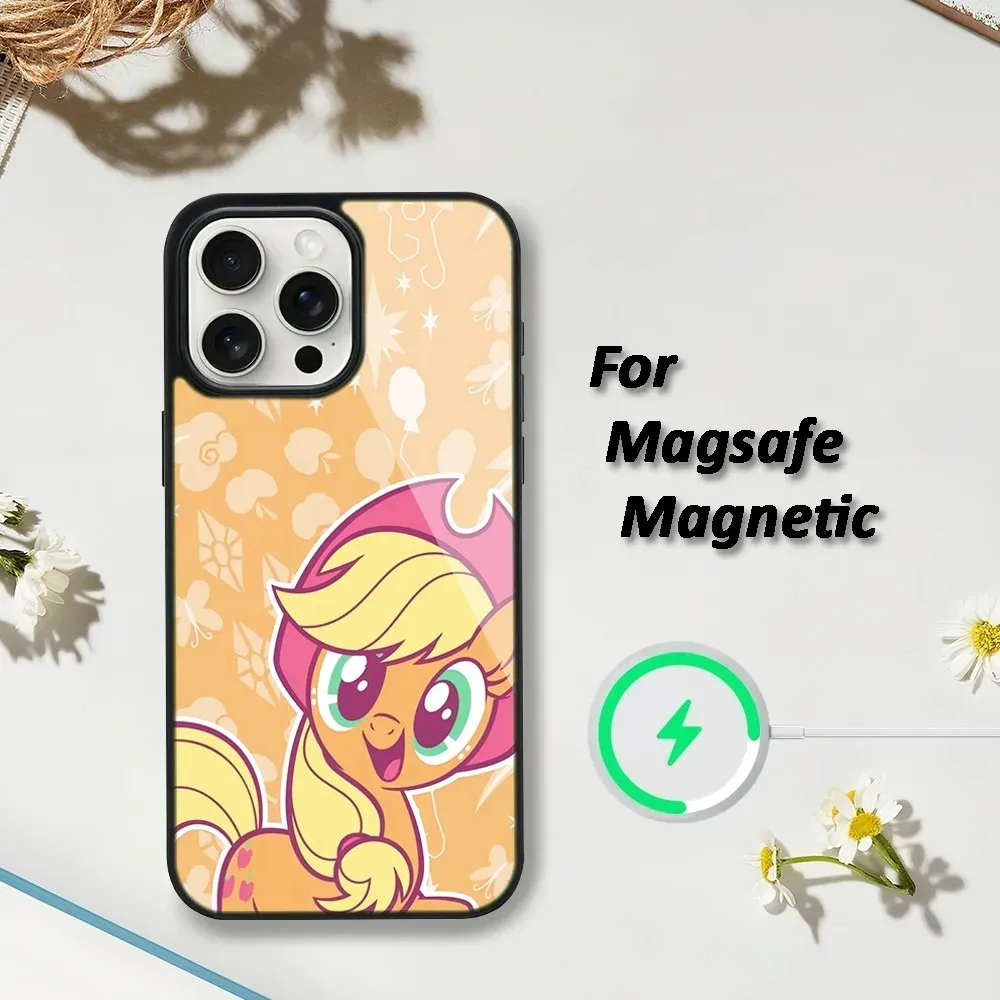 My P-Ponys L-Little  Phone Case For iPhone 15,14,13,12,11 Pro Max Plus Cases Wireless Charging