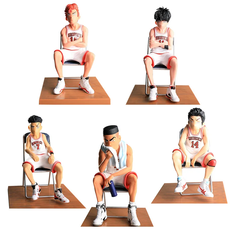 Spot new stool series dunker white sakuragi ryukawa maple with base scene doll model ornaments