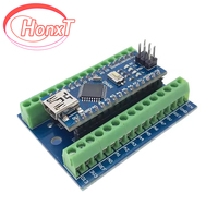 NANO V3.0 3.0 Controller Terminal Adapter Expansion Board NANO IO Shield Simple Extension Plate For Arduino AVR ATMEGA328P