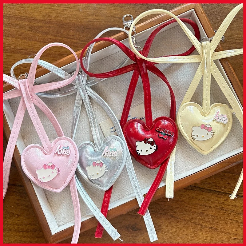 

Новый милый мультяшный котенок, плюшевая игрушка, брелок для девочек, подвеска на рюкзак, Pp, хлопковый наполненный котенок в форме сердца, бант, автомобиль, подвесной подарок