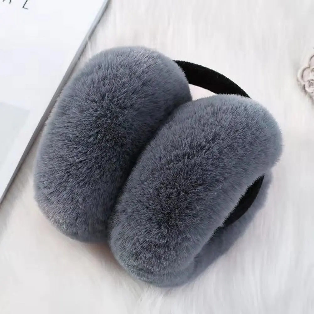 Fashion Soft Folding Windproof Cold-proof Girl Earmuffs Winter Earmuffs Student Earmuffs Ear Cover