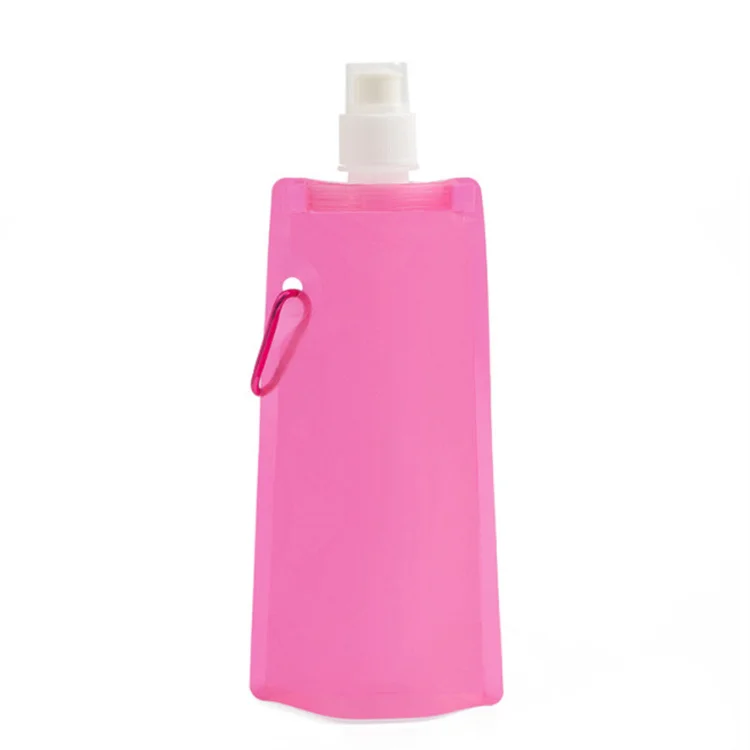 1PCS 350ML~500ML Stand Up Plastic Foldable Spout Bags Water Coffee Milk Beer Juice Mountain-climbing Riding Portable Pouches