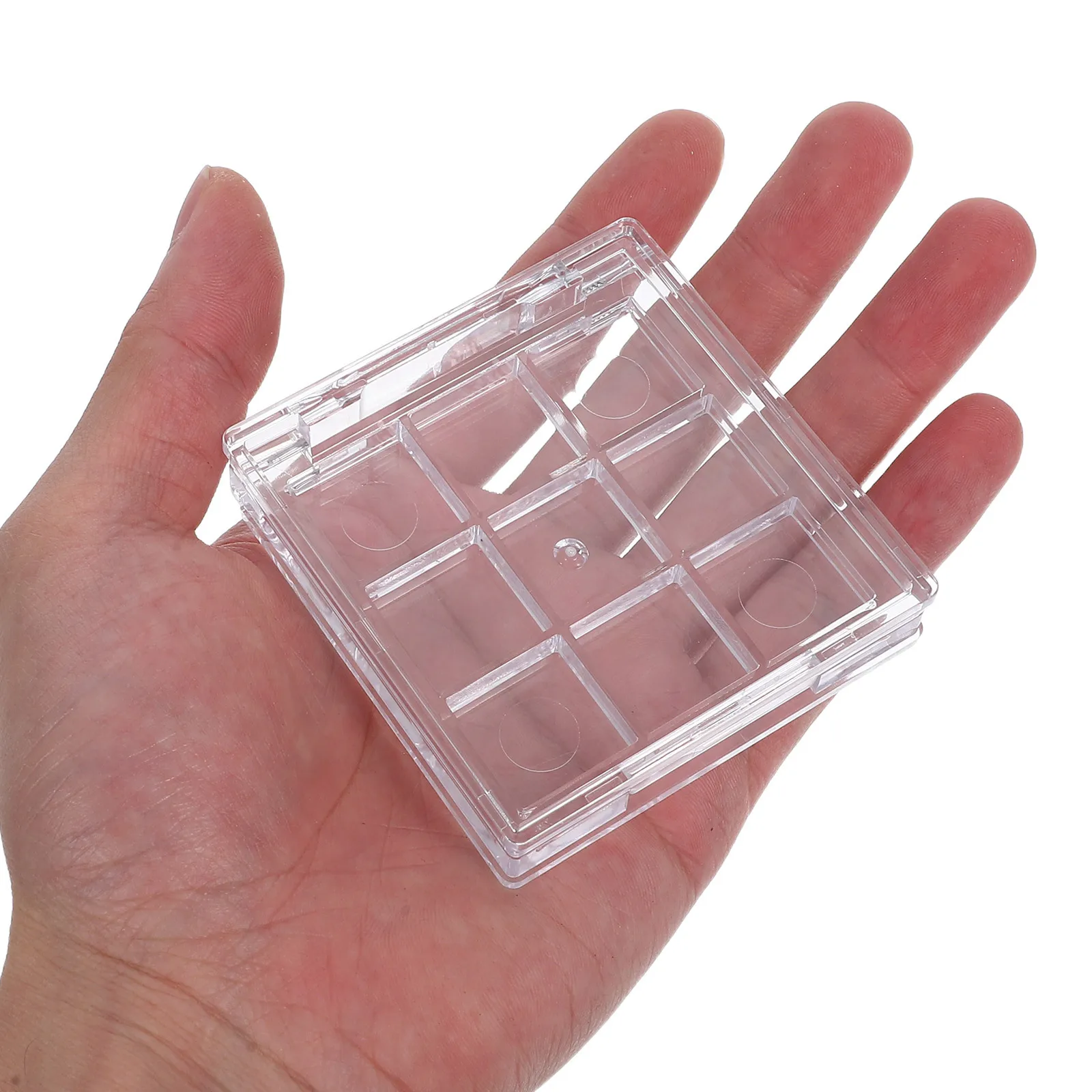 2 pçs elegante recipiente de armazenamento de jóias compacto para organizar e exibir acessórios caixa de jóias portátil caixa de jóias