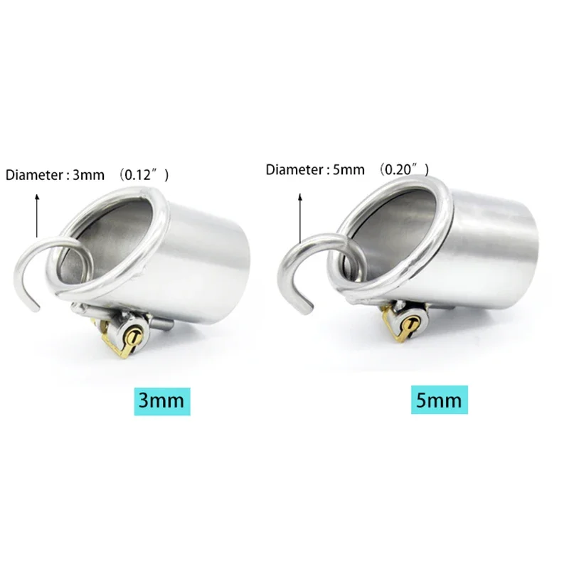 سترة الأنبوب 01 فقط لجهاز PA600 & PA800 من الفولاذ المقاوم للصدأ قفص القضيب مع قفل خفي وحزام العفة A213