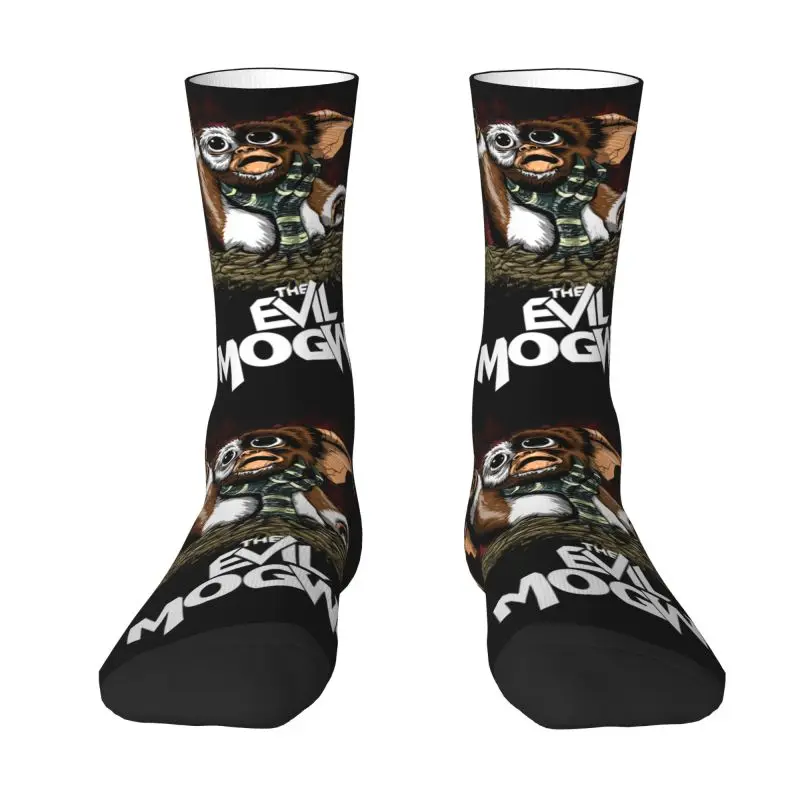 

Custom Novelty Printed The Evilwai Gremlins Socks for Women Men Stretch Summer Autumn Winter Gizmo Movie Crew Socks