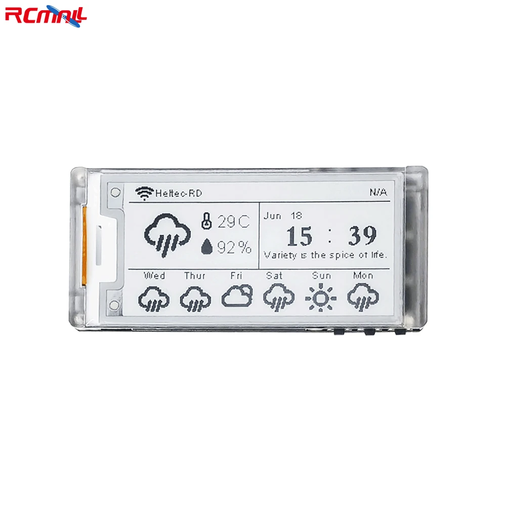 low power iot development board e ink display screen wi fi mais ble opcional lora para arduino mashtastic 213 esp32 s3r8 01