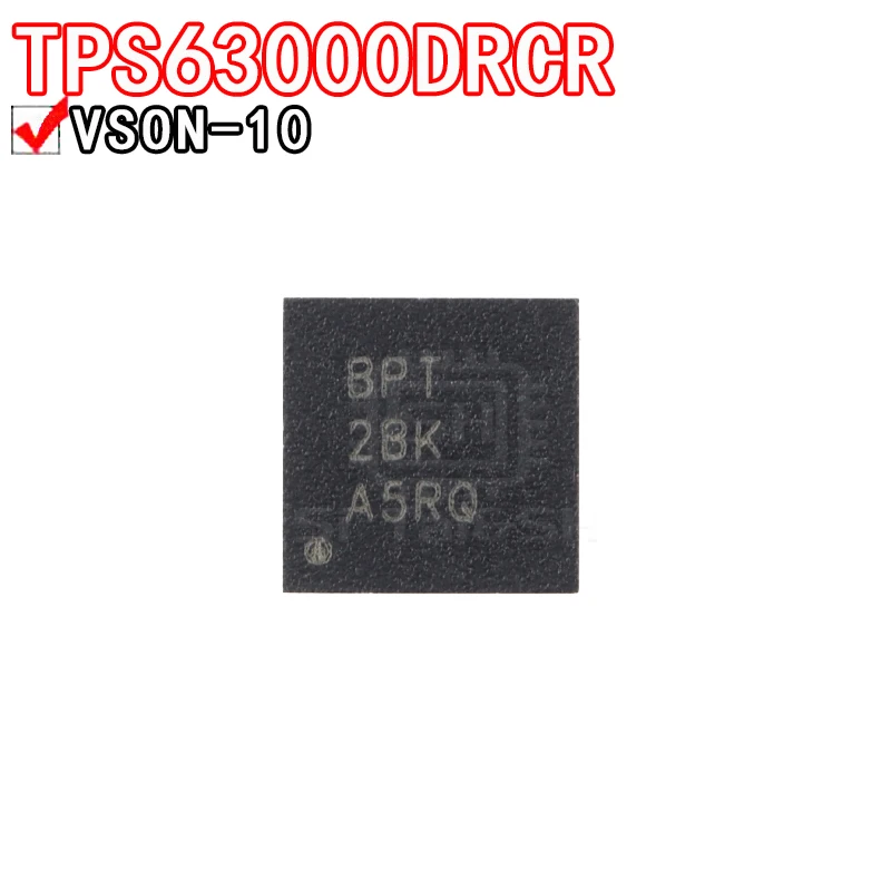 5PCS TPS63000DRCR VSON-10 High efficiency buck/boost converter chip