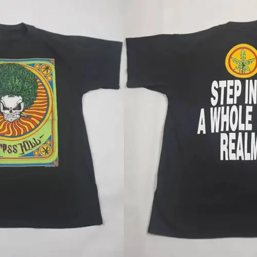 사이프러스 힐 더 블랙 선데이 투어 양면 티셔츠, 사이즈 S-5XL 