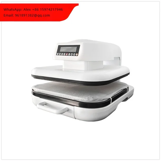 

OKAI Hot Pressing Digital Transfer Heat Press Machine For T Shirt Stretchable Heat Press Machine 38*38cm
