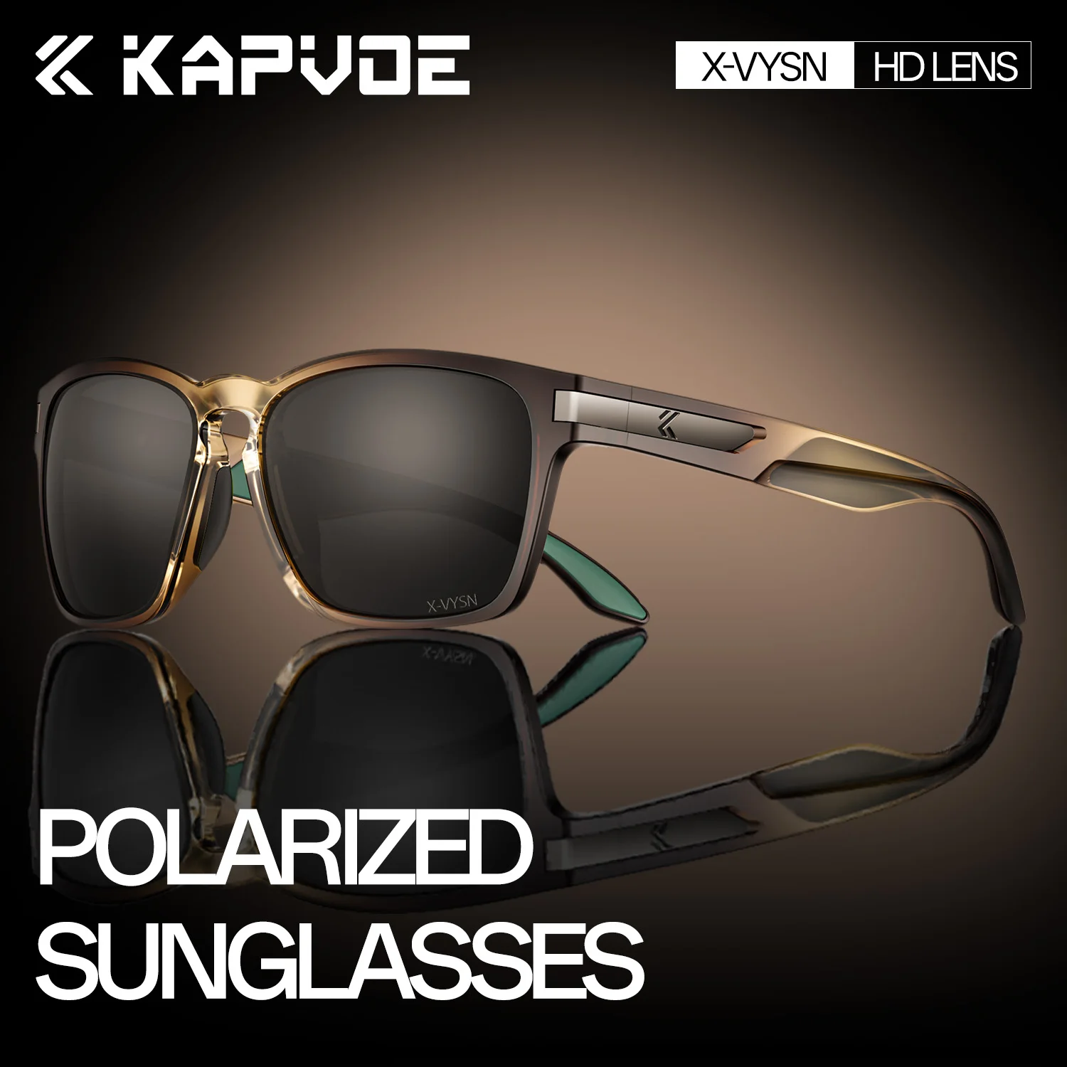 

KAPVOE Polarized Hiking Sunglasses Outdoor Sports Cycling and Sun Protection Sunglasses Running Glasses Stylish Driving Glasses