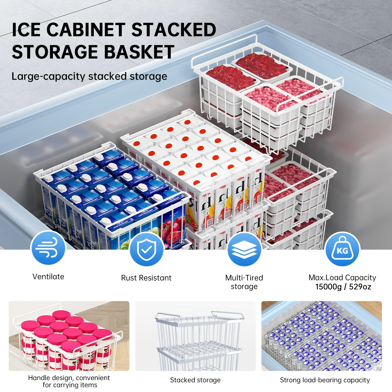 4 Pezzi/5 Pezzi Cestello Sospe - Food Storage In Cabinets recensione e prezzo
