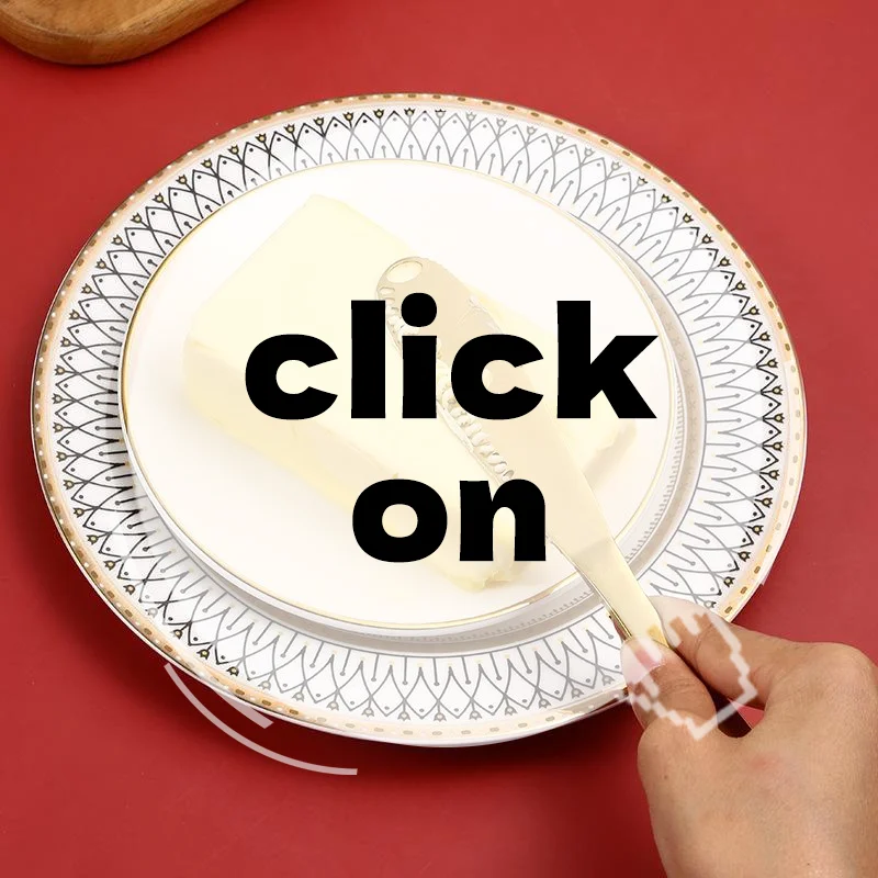 

430Stainless Butter Knife Holes Cheese Dessert Knife Steel Jam Knife Cutlery Toast Wipe Cream Bread Cheese Cutter Kitchen Tools