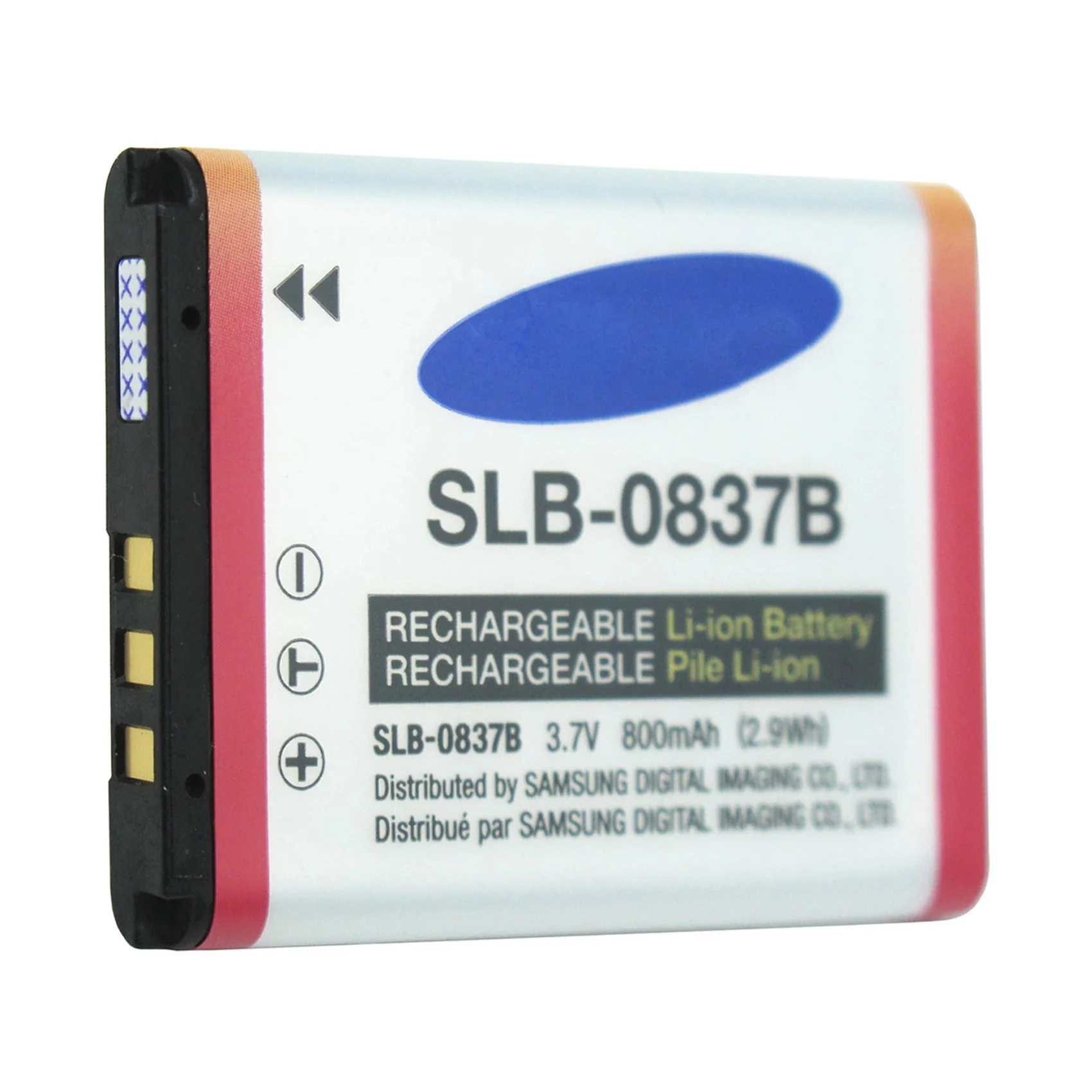 Original SLB-0837B SLB-0837(B) Camera Battery For Samsung Digimax L70 L83T L85T L201 L301 SL201 NV8 NV10 NV15 NV20