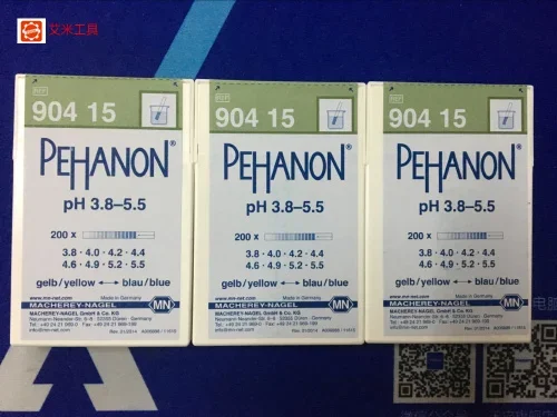 

MN German electroplating wastewater pH test paper pH test strip 90415 precision pH test paper 3.8-5.5