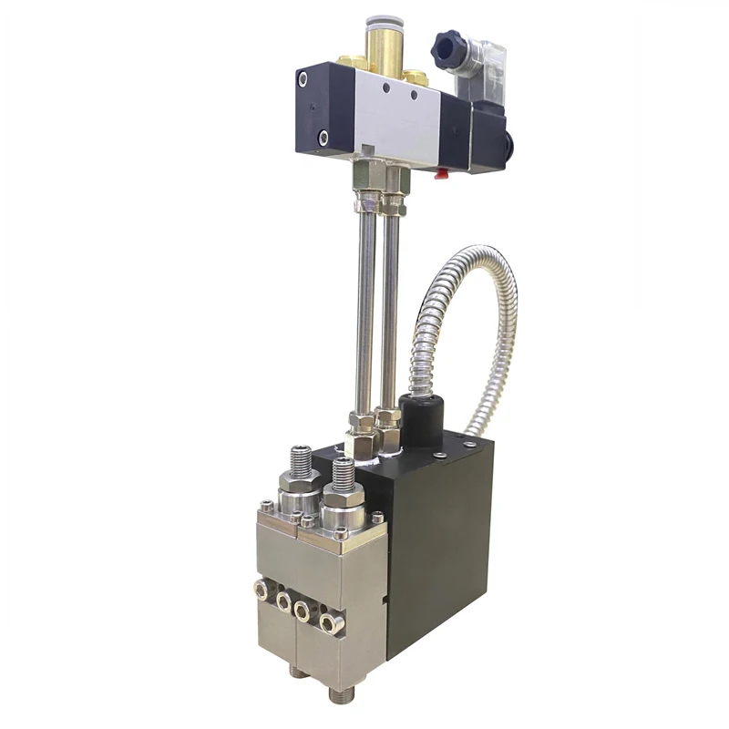 Hot Melt Lijm Applicator Machine Snelheid-verwarming Hot Melt Lijmpistool Dispenser Module Zakken Verpakking Lijmpistolen