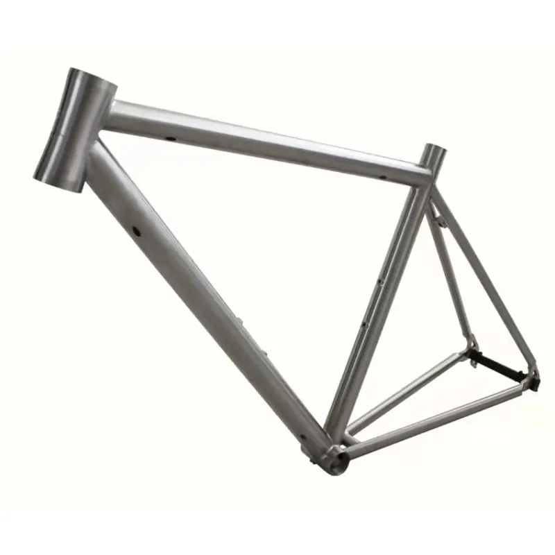 

China Factory Supply Titanium Road Bike Frame with Inner Line
