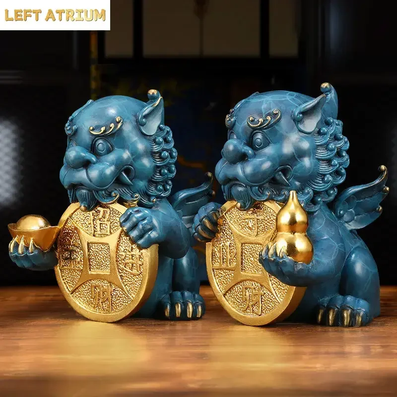 Feng shui Pixiu Copper Zhao Cai Capital Juli Caiser's Living Room Store Opening Gifts Cute Mascot Decor