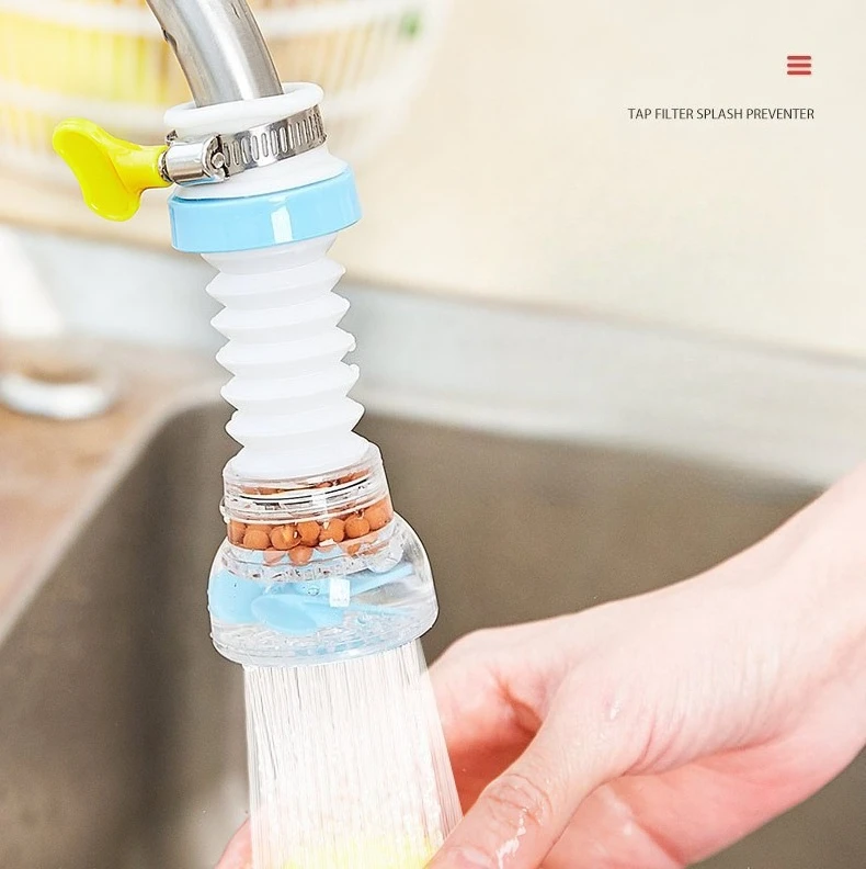 

Universal 360 Rotation Faucet Bubbler Swivel Water Saving Economizer Head Shower Kitchen Faucet Nozzle Adapter Sink Accessories