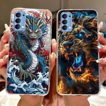 Módní malované pouzdro pro OPPO Reno4 CPH2113 / Reno4 Pro CPH2109 Měkké silikonové TPU pouzdro na telefon pro Oppo Reno 4 4Pro 4G nárazníky 8 nejlepší prodej roztomilý kryt na telefon OPPO - №4