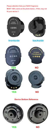 Imagen 2 del producto Recarga de fragancia para ambientador de coche especificado, nuevo Kit de recarga de niebla de nube con difusor de Aroma Smart Vichile