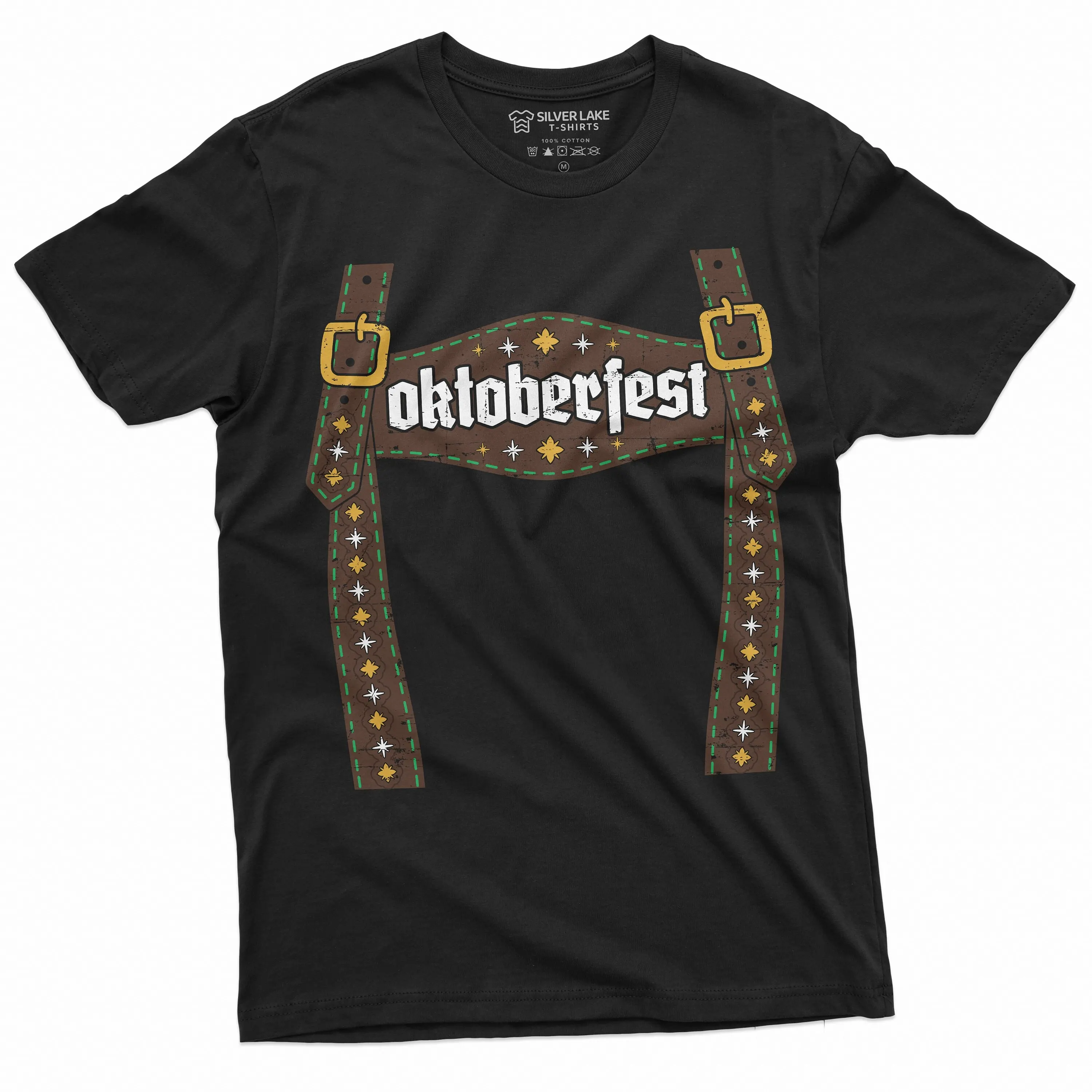 Oktoberfest Sausage Pretzel Beer T Shirt Funny German Drinking Bratwurst Festival Costume Lover