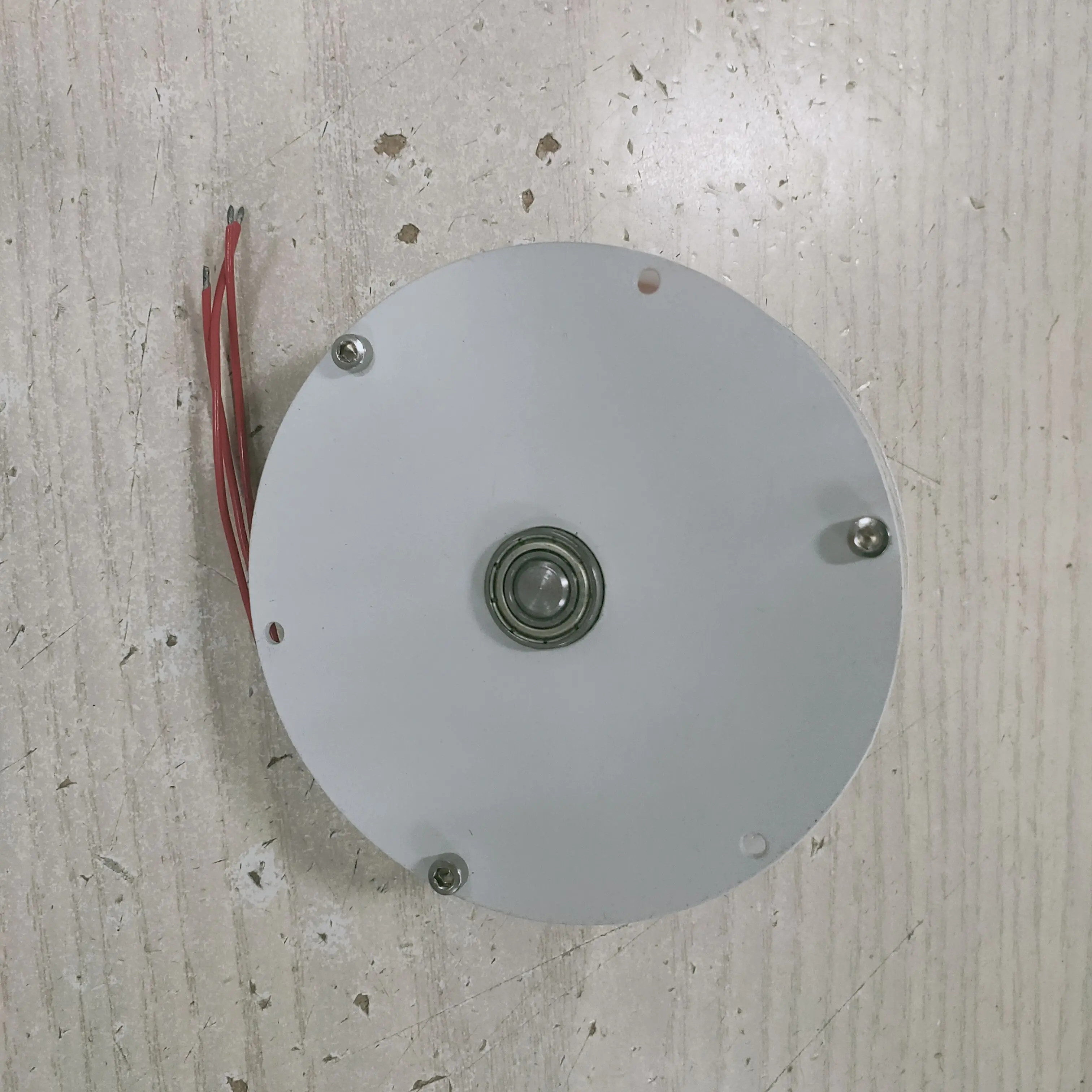 

100W Mini Disc Generator Coreless Generator Permanent Magnet Brushless Motor High Efficiency Double Rotor