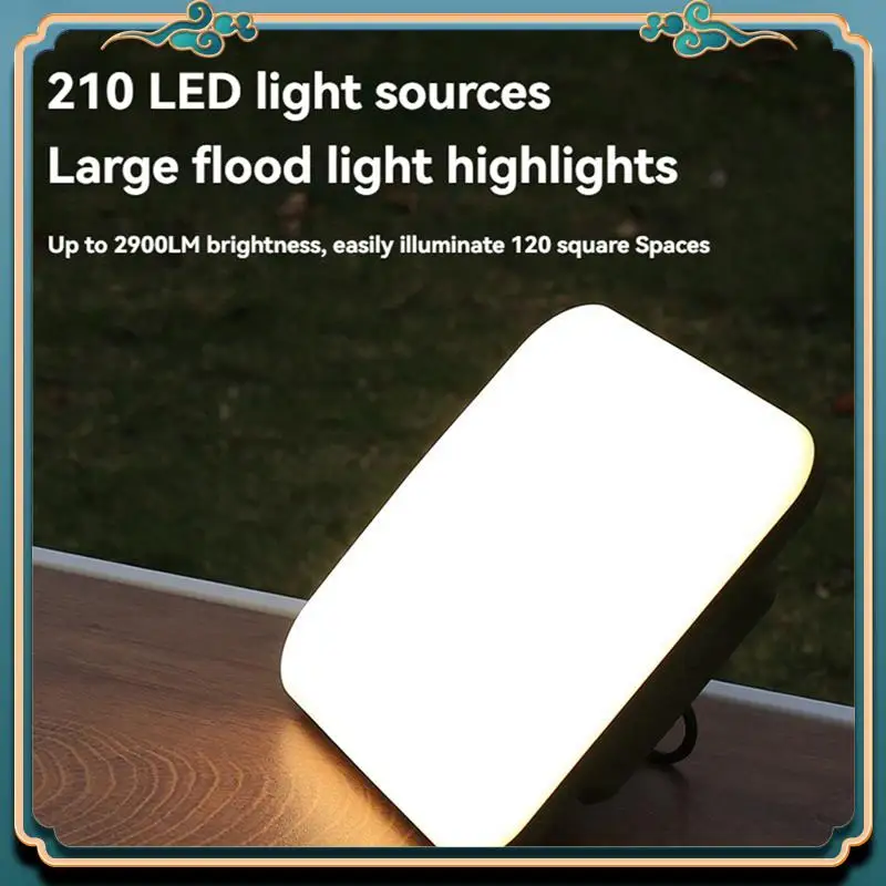 

Latest Outdoor Rechargeable Camping Light Portable Tent Hanging Light Night Fishing Lighting Emergency Work Maintenance Light