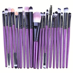 20 Stück profession elle Augenbrauen Make-up Pinsel Set multifunktion ale Pinsel Puder Concealer Lidschatten weiche flauschige Wimpern Kamm Pinsel