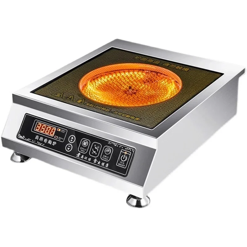 Flat-surface radiant cooker, high-power stir-fry induction cooktop, 3500W household electric ceramic stove.